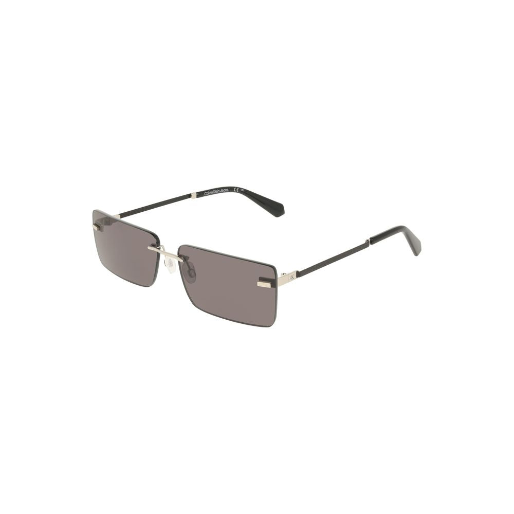 Calvin Klein Black Metal Women Sunglasses Calvin Klein