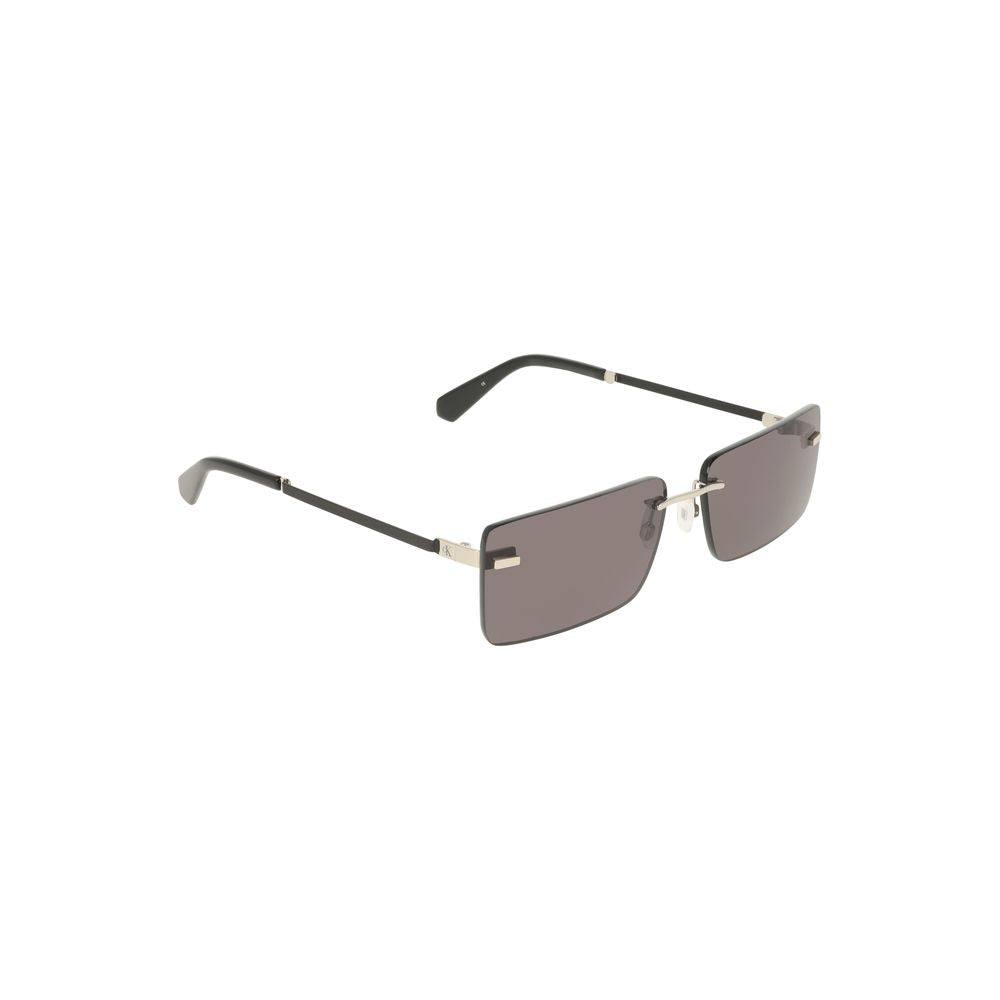 Calvin Klein Black Metal Women Sunglasses Calvin Klein