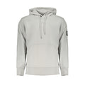 Calvin Klein Grigio Cotton Men's Sweatshirt