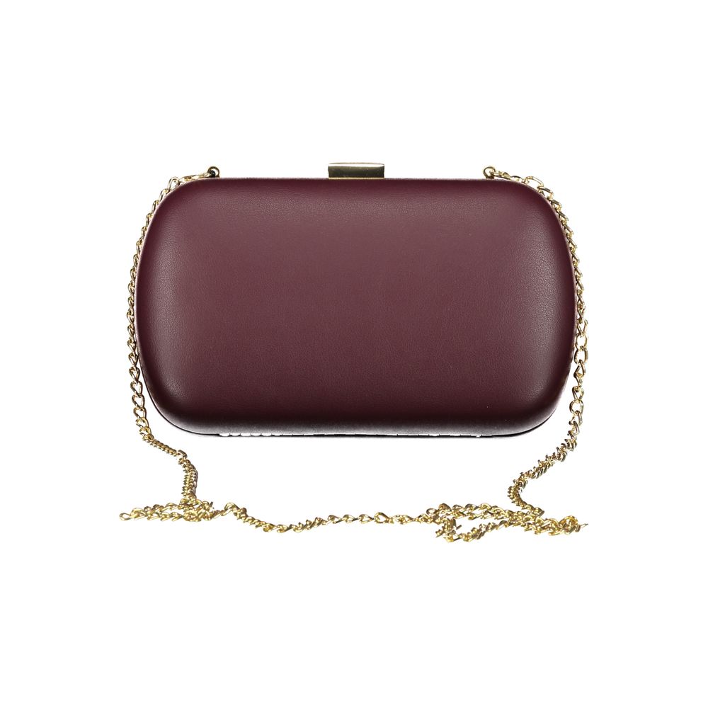 Mario Valentino Rosso Polyurethane Women's Bag