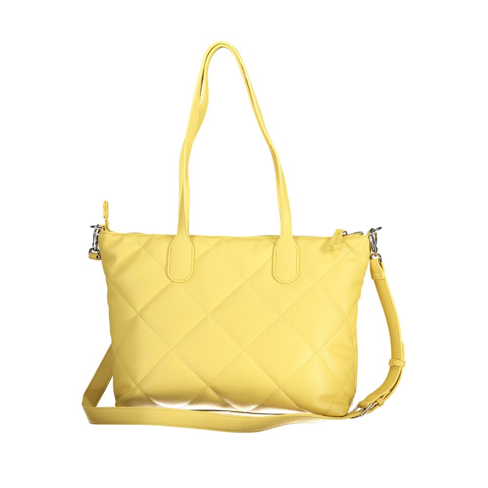 Mario Valentino Yellow Polyurethane Women's Bag