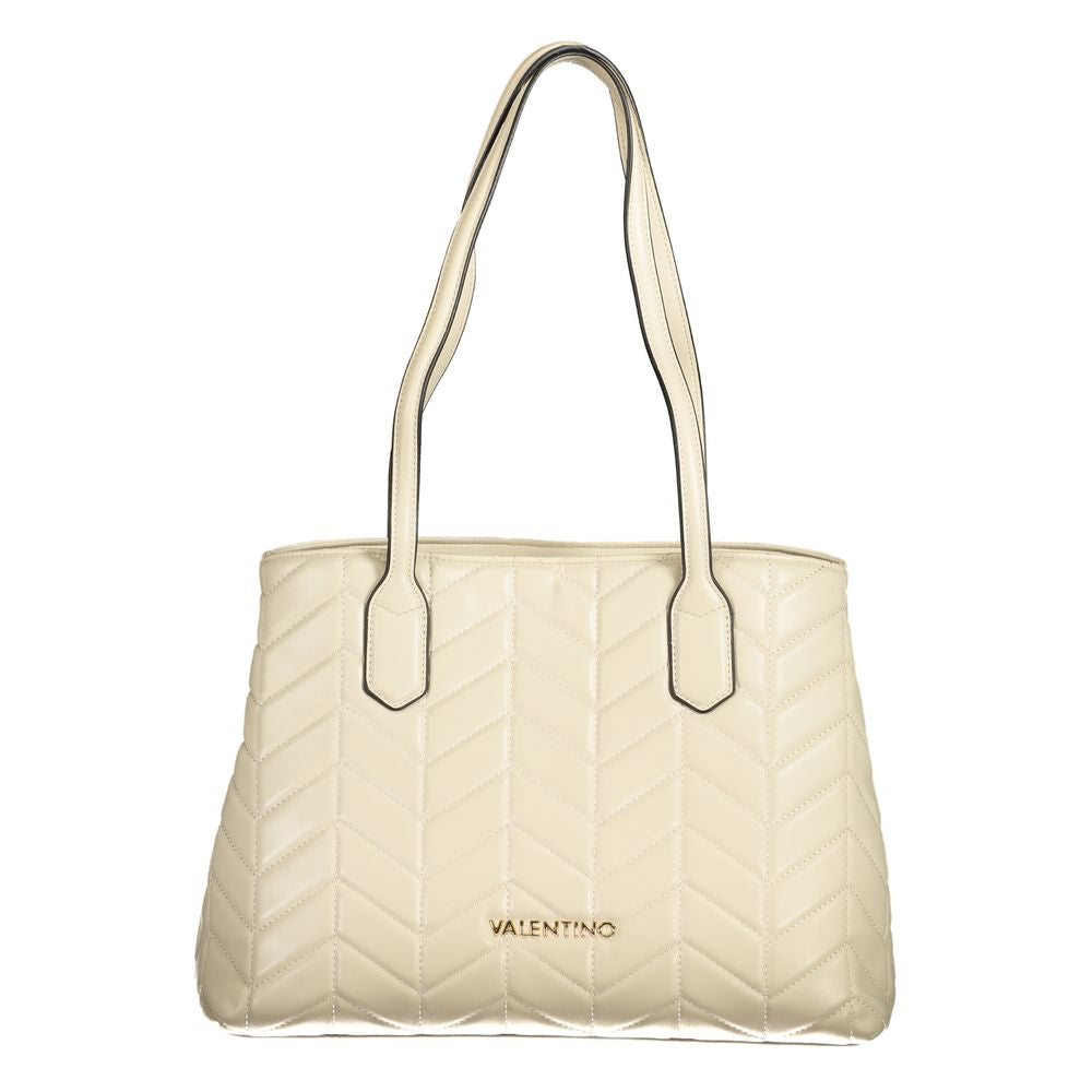 Mario Valentino Beige Polyurethane Women's Bag