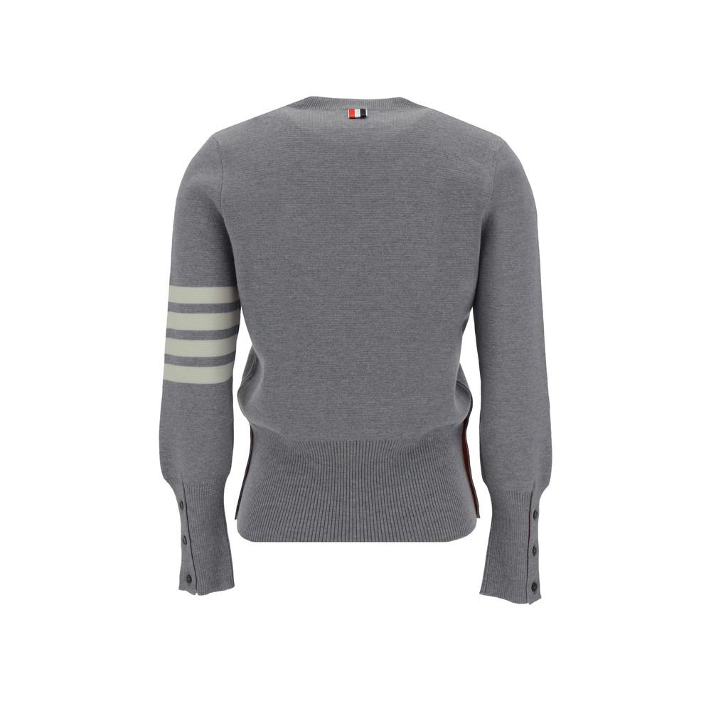 Thom Browne Gray Wool Oves Aries Sweatshirt