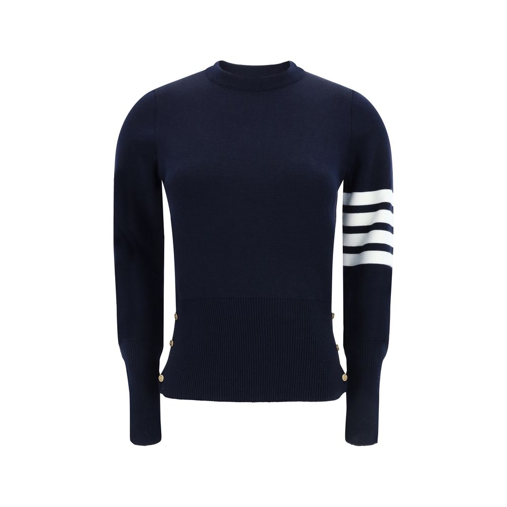 Thom Browne Blue Wool Oves Aries Sweatshirt