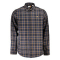 Timberland Blue Cotton Men's Shirt Timberland