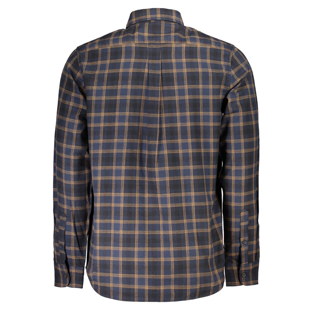 Timberland Blue Cotton Men's Shirt Timberland