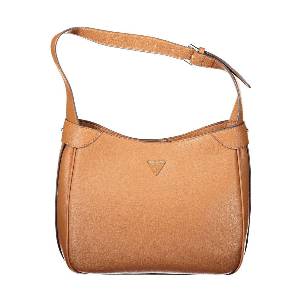 Guess Jeans Marrone Poliuretano Women Handbag Guess Jeans