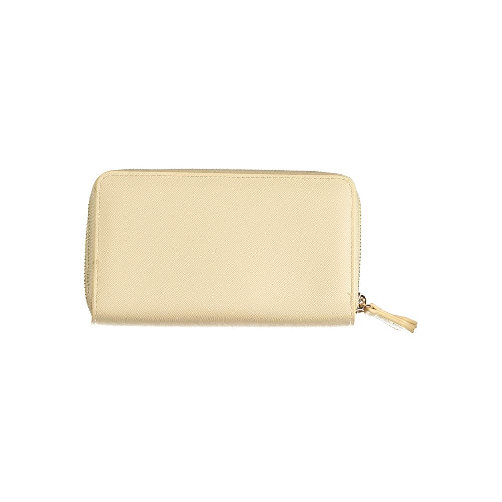 Mario Valentino Beige Polyurethane Women's Wallet