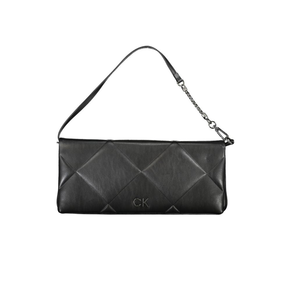 Calvin Klein Black Polyester Woman Handbag Calvin Klein