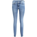Calvin Klein Blu Cotton Women Jeans Calvin Klein