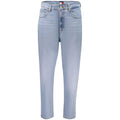 Tommy Hilfiger Azzurro Cotton Women's High-Waisted Jean