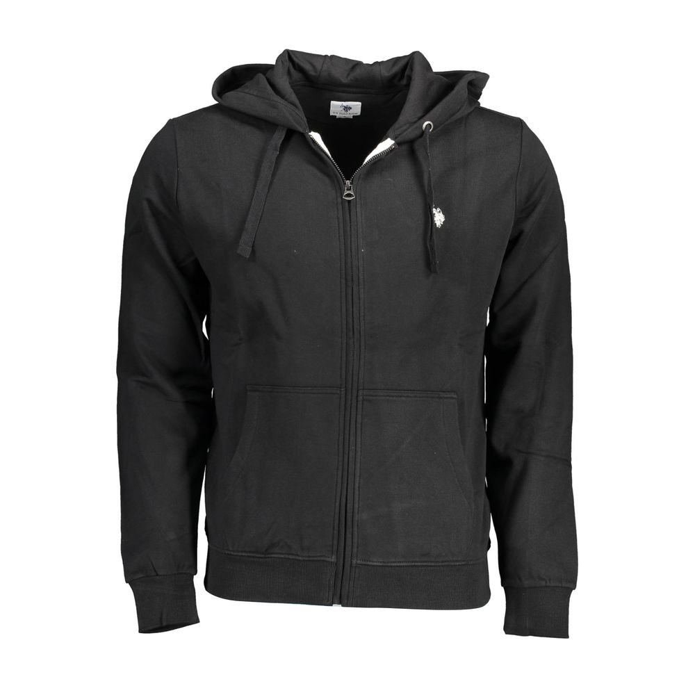 U.S. POLO ASSN. Black Cotton Men's Sweatshirt