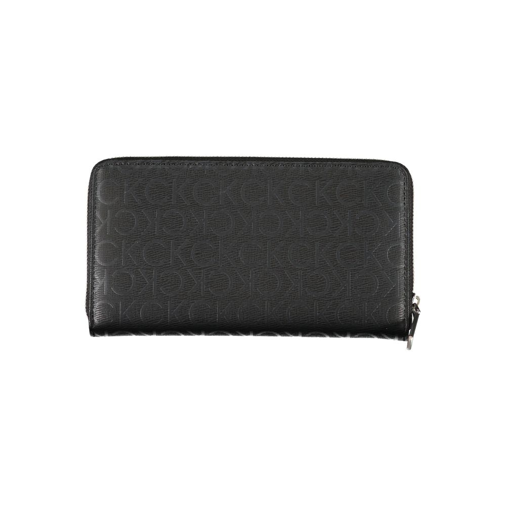 Calvin Klein Nero Polyester Women Wallet Calvin Klein