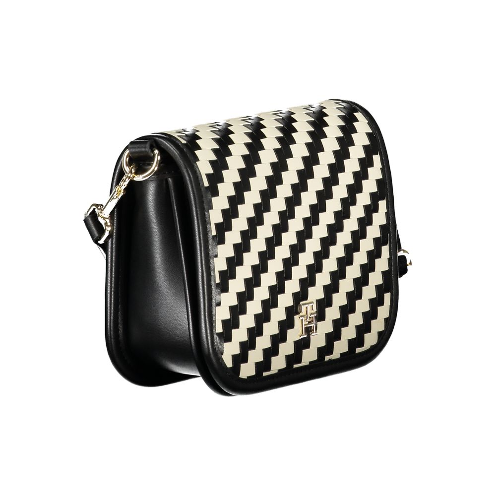 Tommy Hilfiger Black Polyurethane Women Handbag Tommy Hilfiger