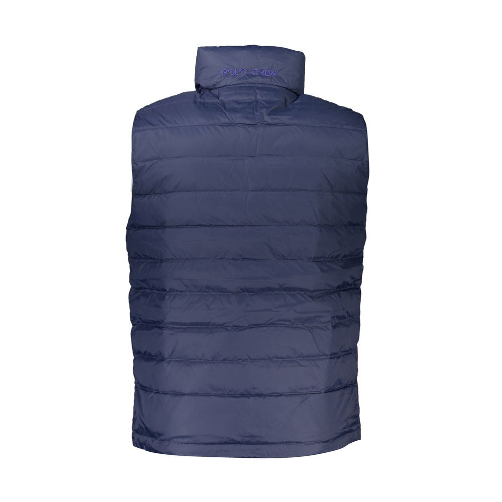 La Martina Blu Poliammide Men Vest La Martina