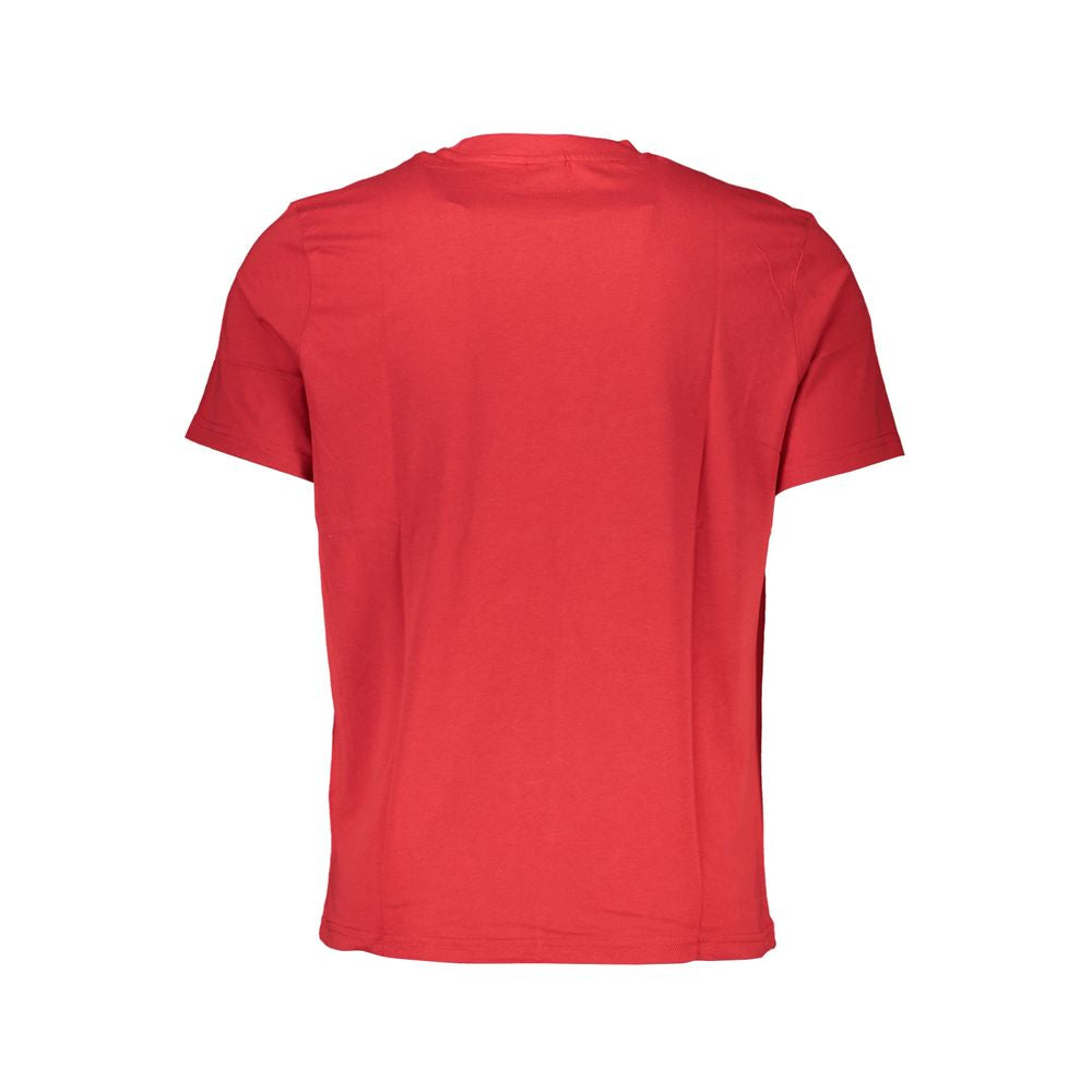North Sails Rosso Cotton Men T-Shirt North Sails