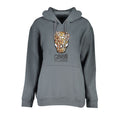 Cavalli Class Grigio Polyester Woman Sweatshirt