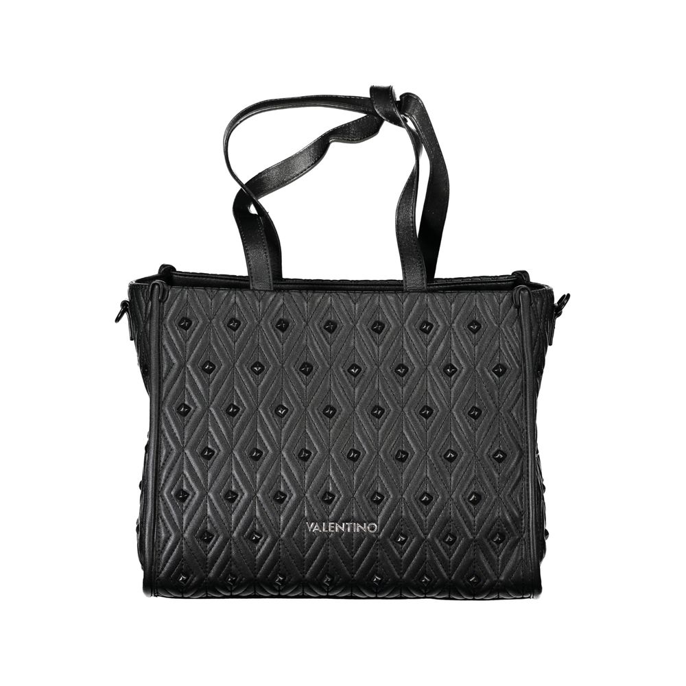 Mario Valentino Black Polyurethane Womens Bag