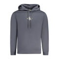 Calvin Klein Blu Cotton Men Sweatshirt Calvin Klein