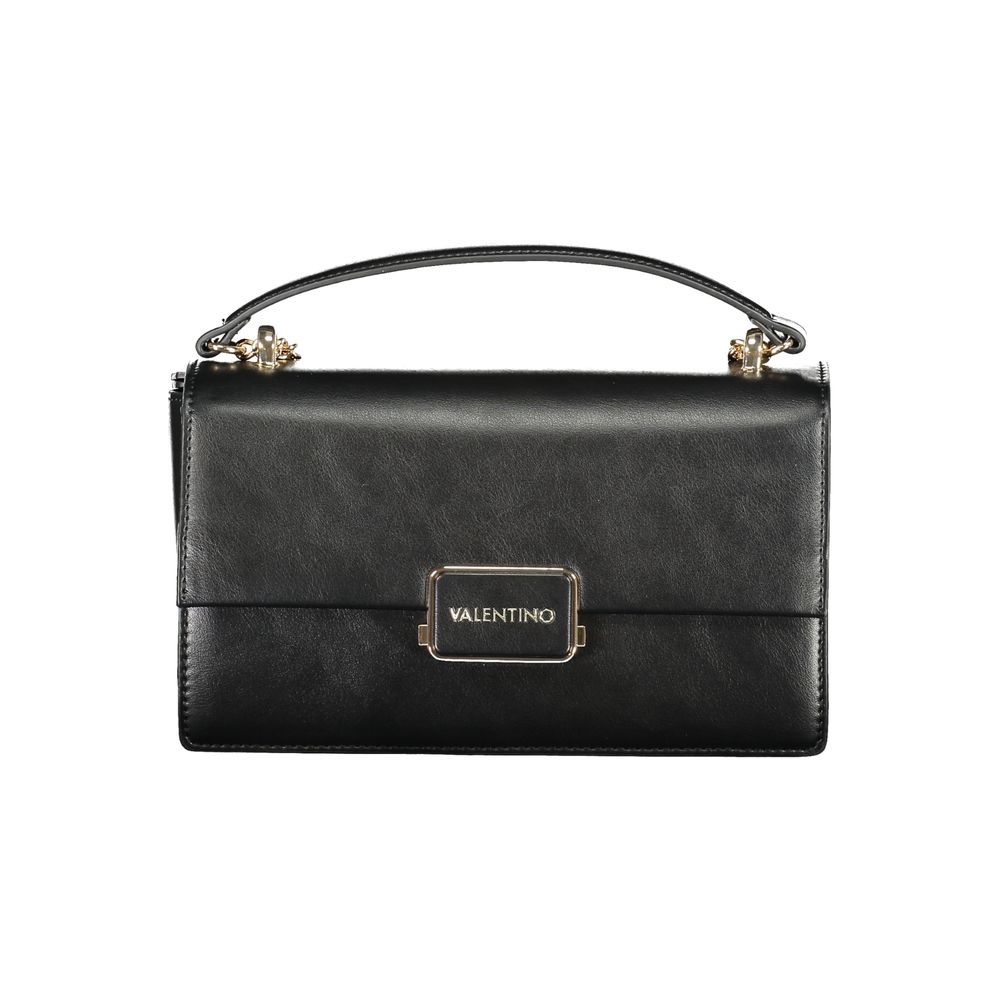 Mario Valentino Black Polyurethane Women's Bag