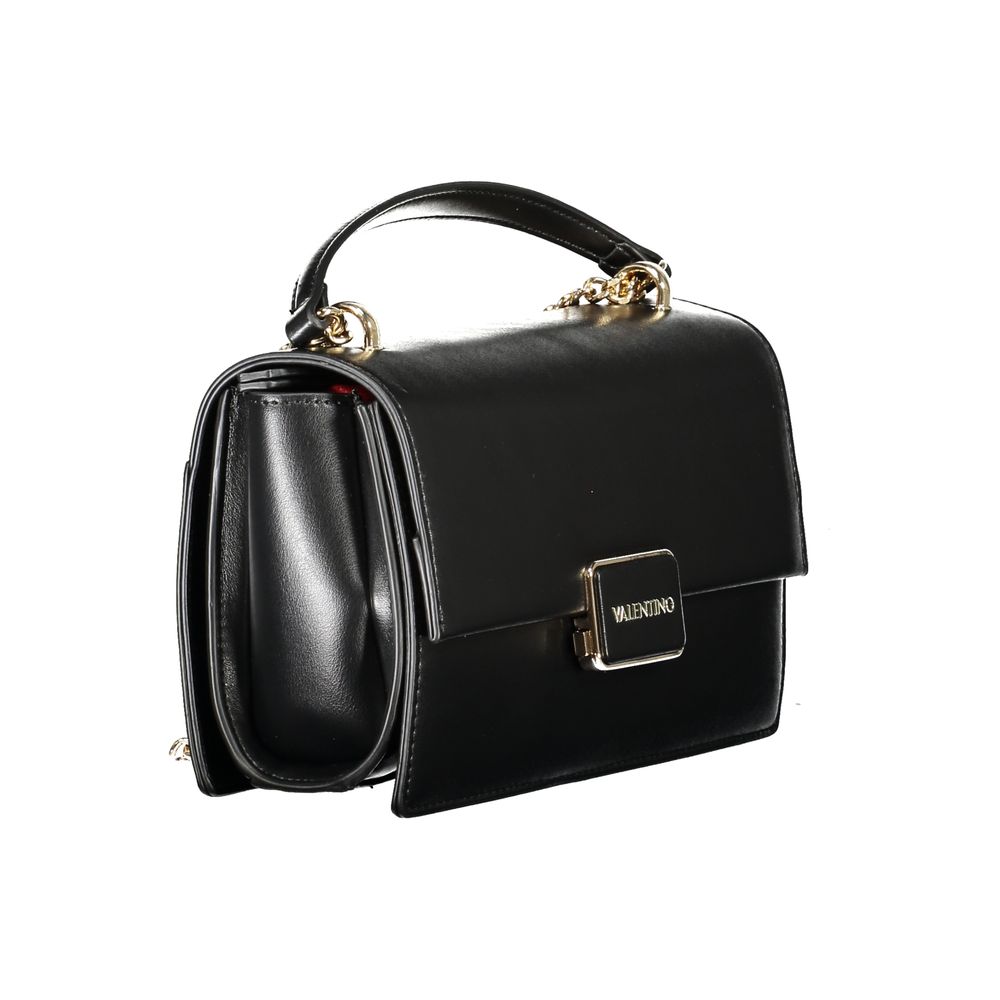 Mario Valentino Black Polyurethane Women's Bag
