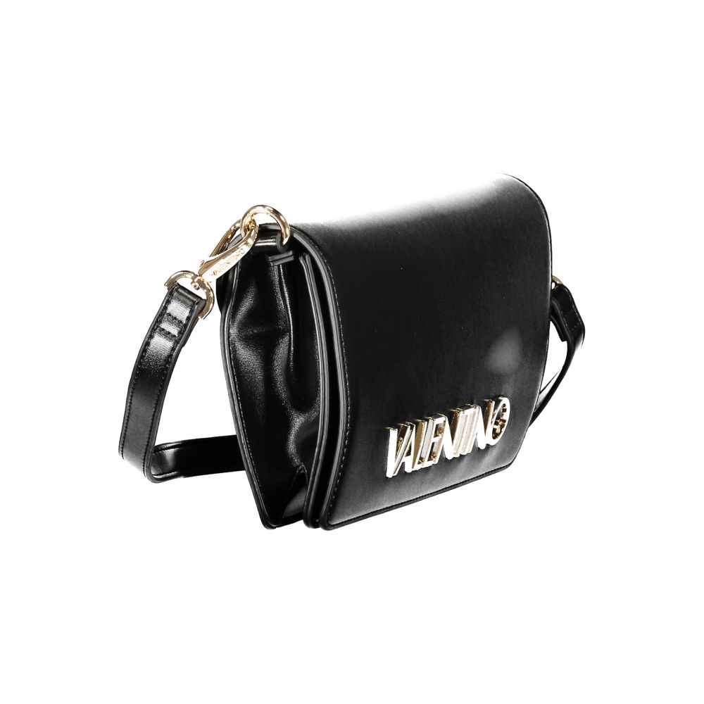 Mario Valentino Black Polyurethane Women's Bag