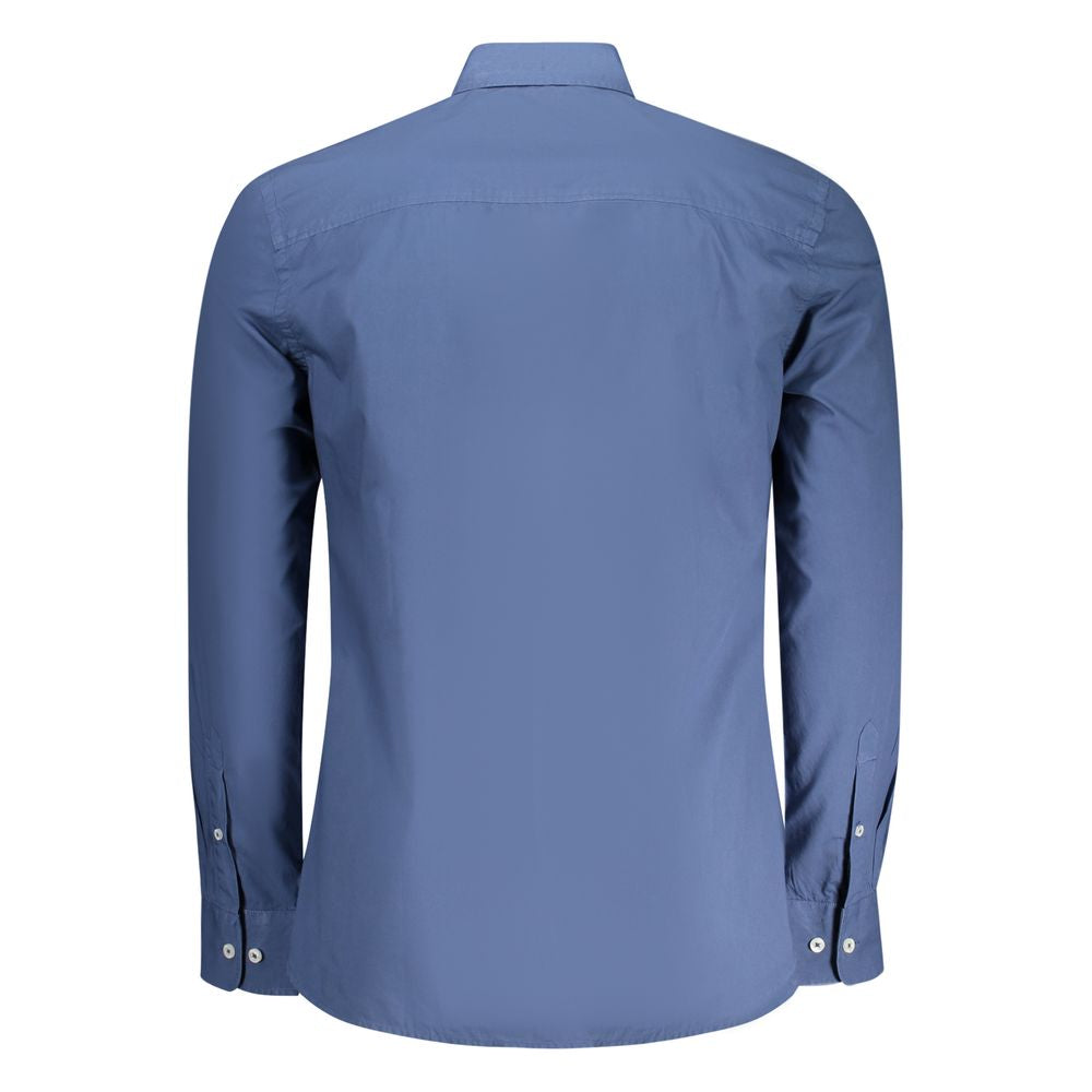North Sails Blue Cotton Men's Shirt North Sails