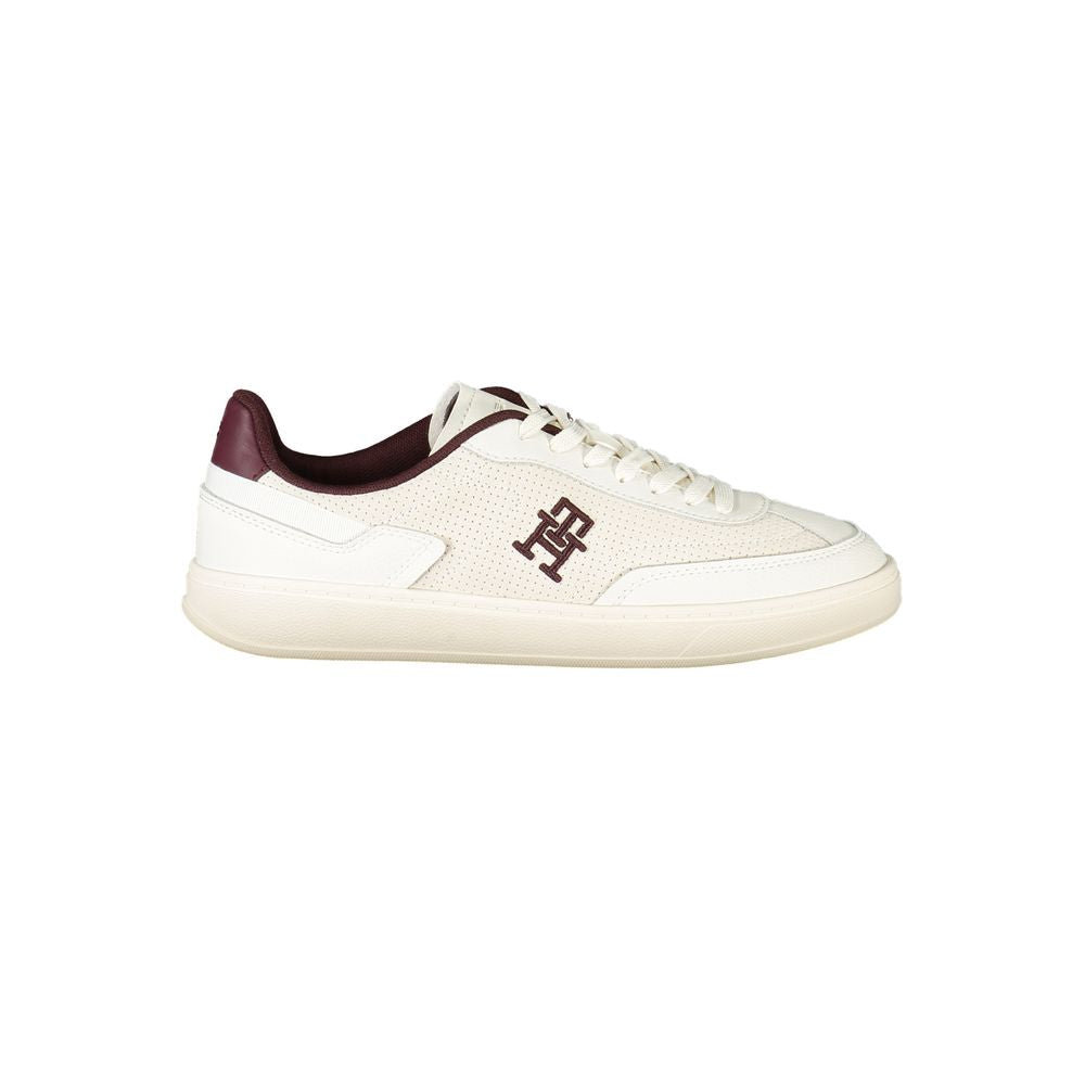 Tommy Hilfiger Beige Polyurethane Women Sneaker Tommy Hilfiger