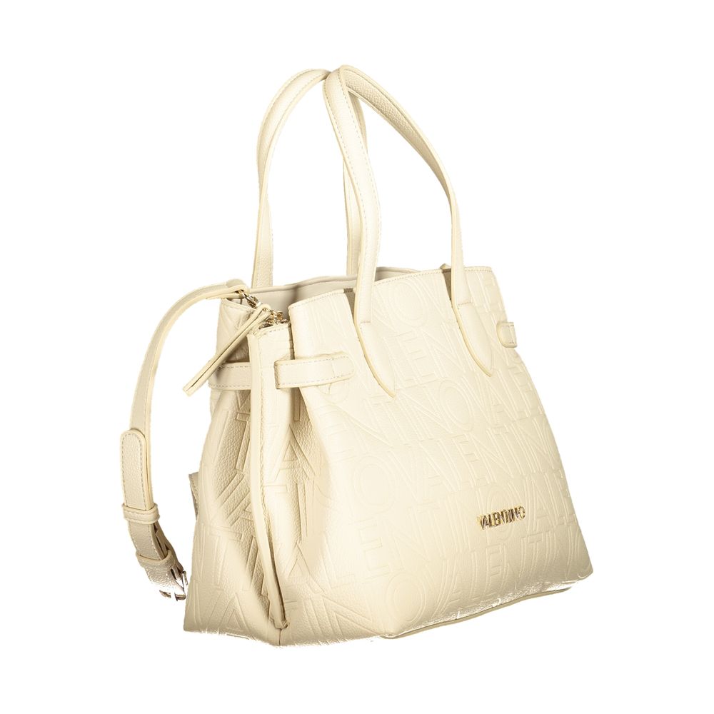 Mario Valentino Beige Polyurethane Women's Bag