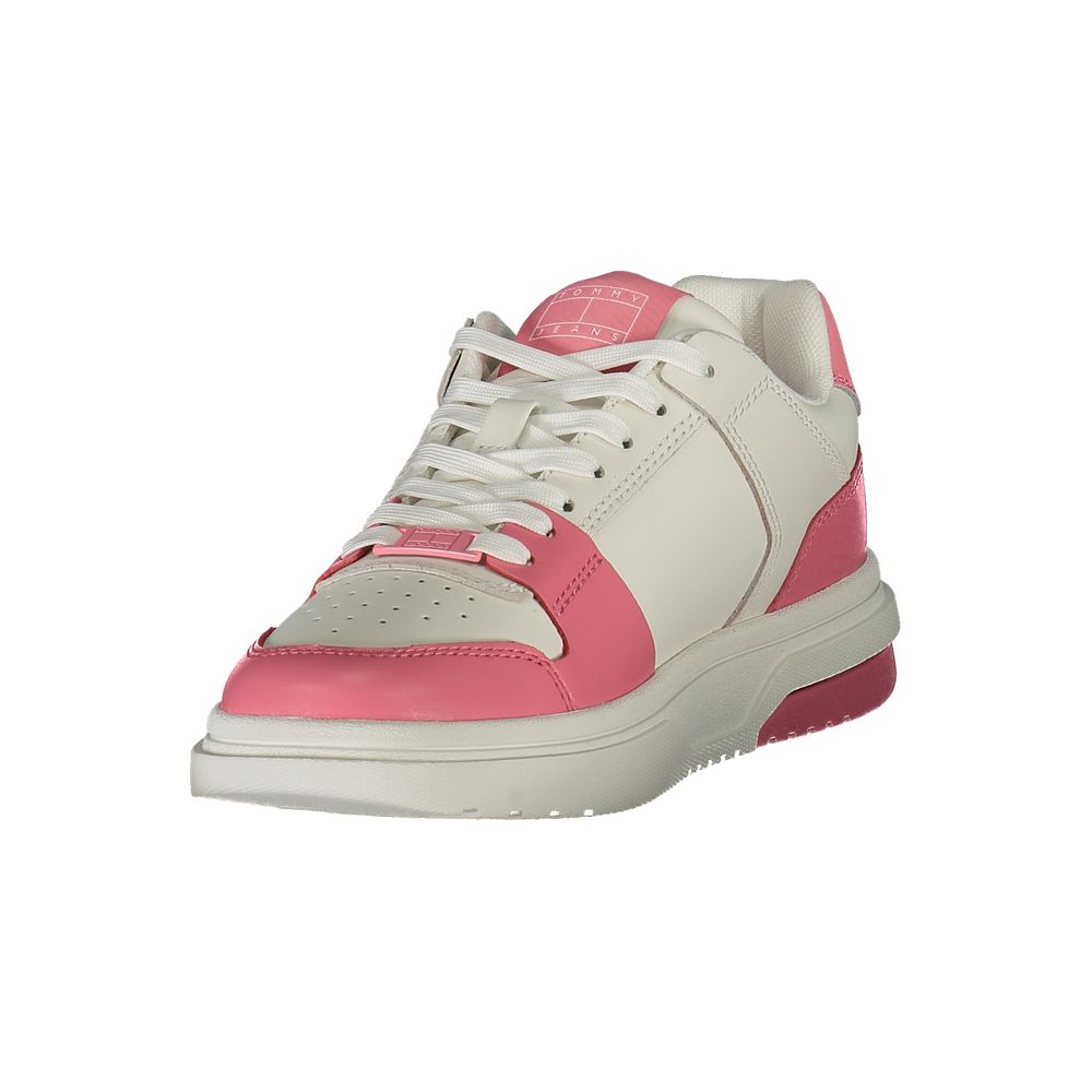 Tommy Hilfiger Rosa Poliuretano Donna Sneaker Tommy Hilfiger