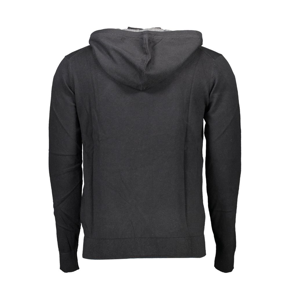 U.S. POLO ASSN. Black Cotton Men's Sweater