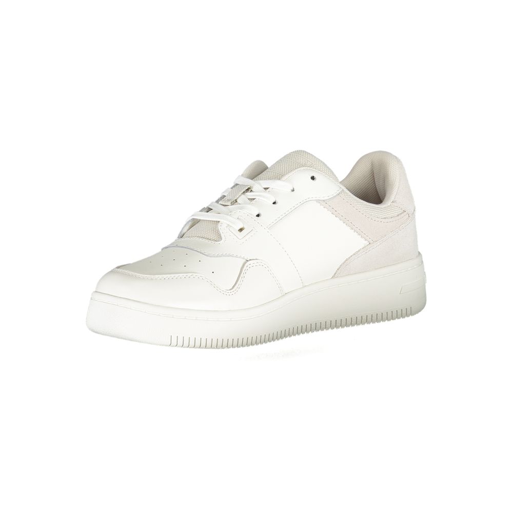 Tommy Hilfiger Bianco Leather Women Sneaker Tommy Hilfiger