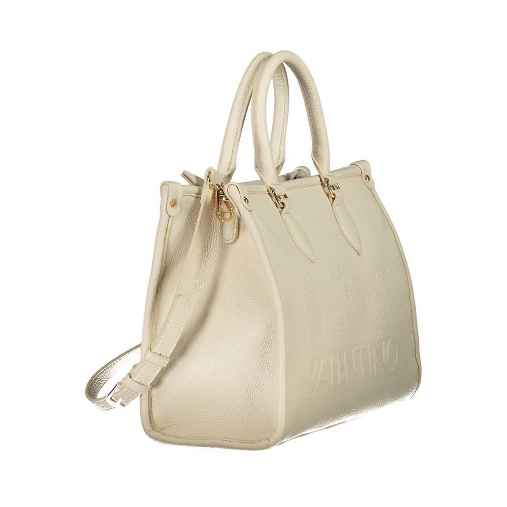 Mario Valentino Beige Polyurethane Women's Bag