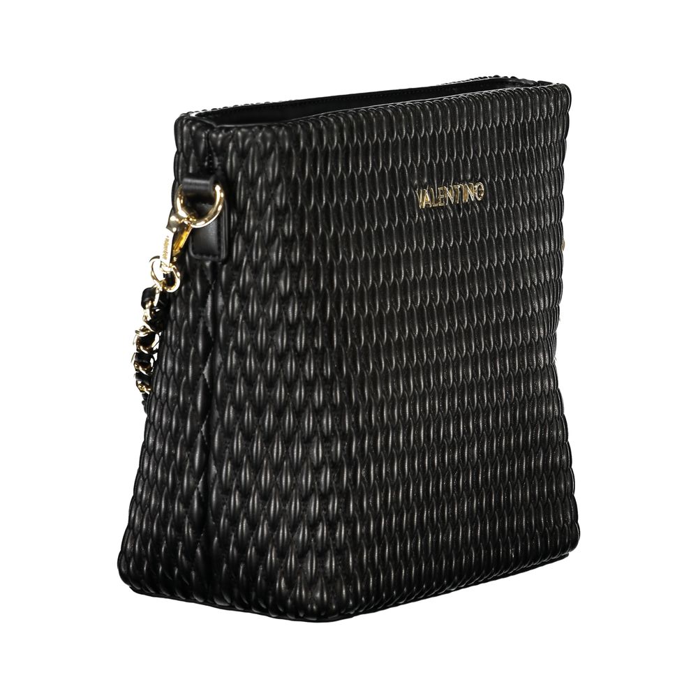 Mario Valentino Nero Poliuretano Women's Bag with Removable Shoulder Handle Mario Valentino