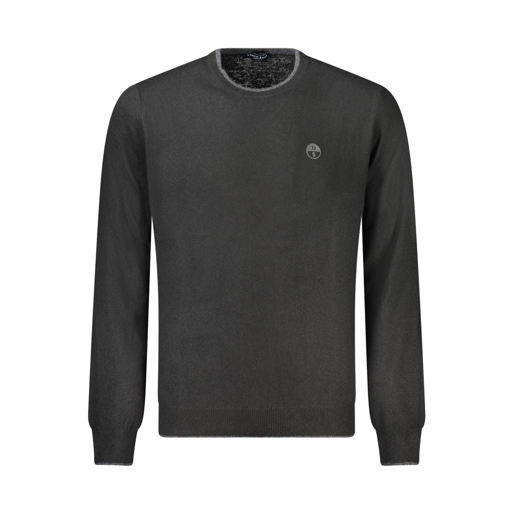 North Sails Grigio Wool Men Sweater
