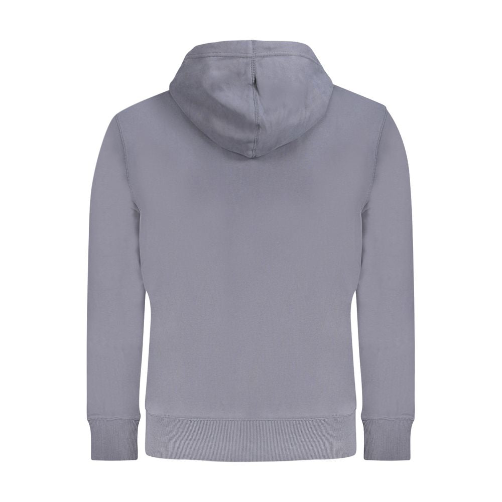 Calvin Klein Blue Cotton Men's Hooded Sweatshirt Calvin Klein