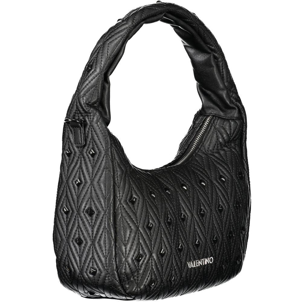 Mario Valentino Black Polyurethane Women's Bag