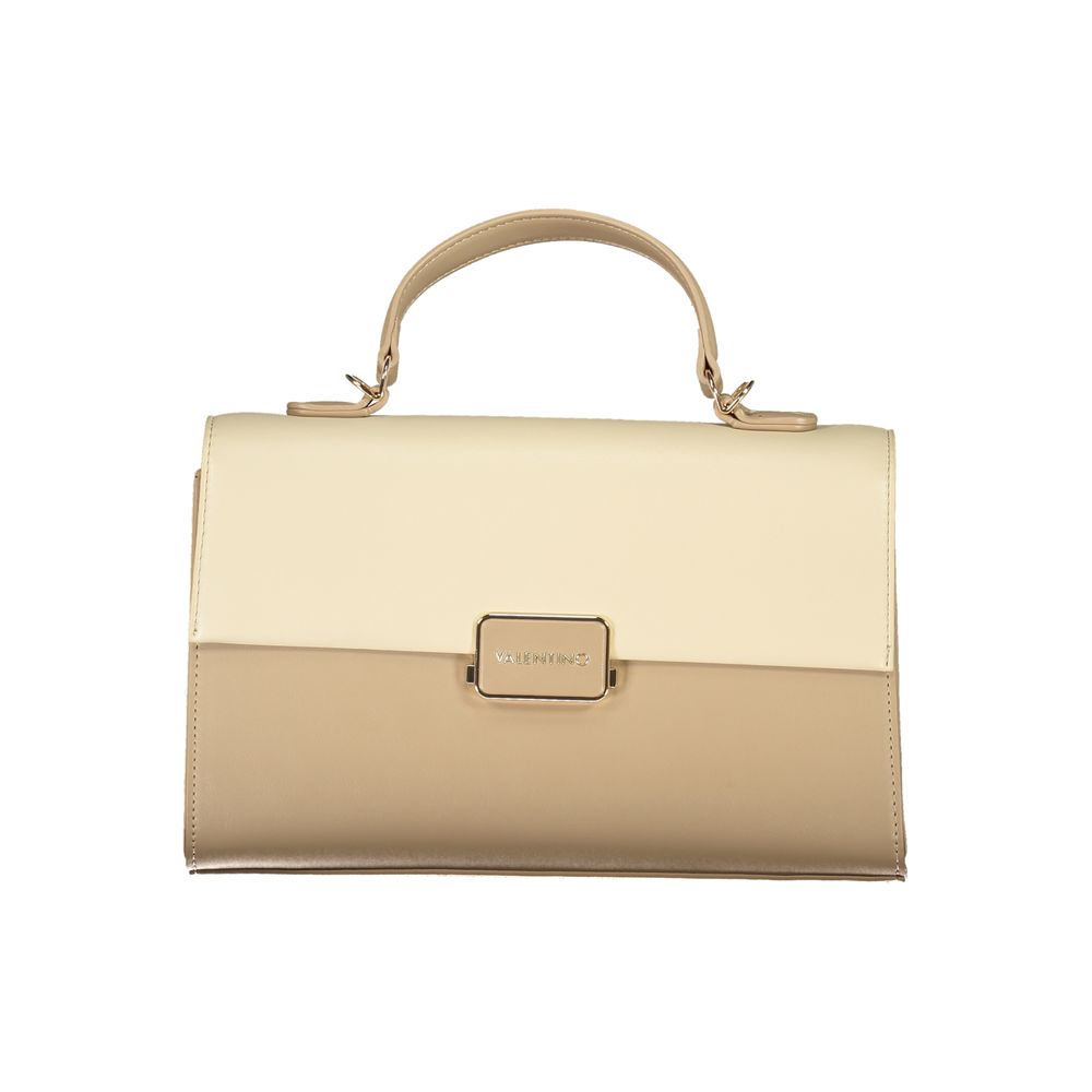 Mario Valentino Beige Polyurethane Women's Bag