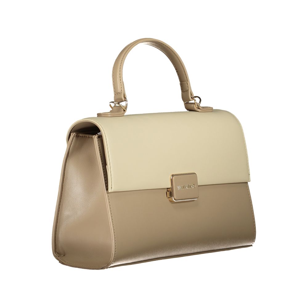 Mario Valentino Beige Polyurethane Women's Bag