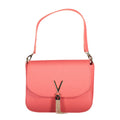 Mario Valentino Rosa Poliuretano Womens Bag with Removable Handles and Pockets