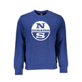 North Sails Blue Cotton Men's Sweatshirt