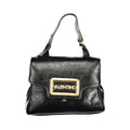 Mario Valentino Nero Poliuretano Women Bag With Adjustable Handle