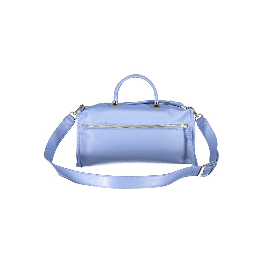 Mario Valentino Azzurro Polyurethane Women's Bag