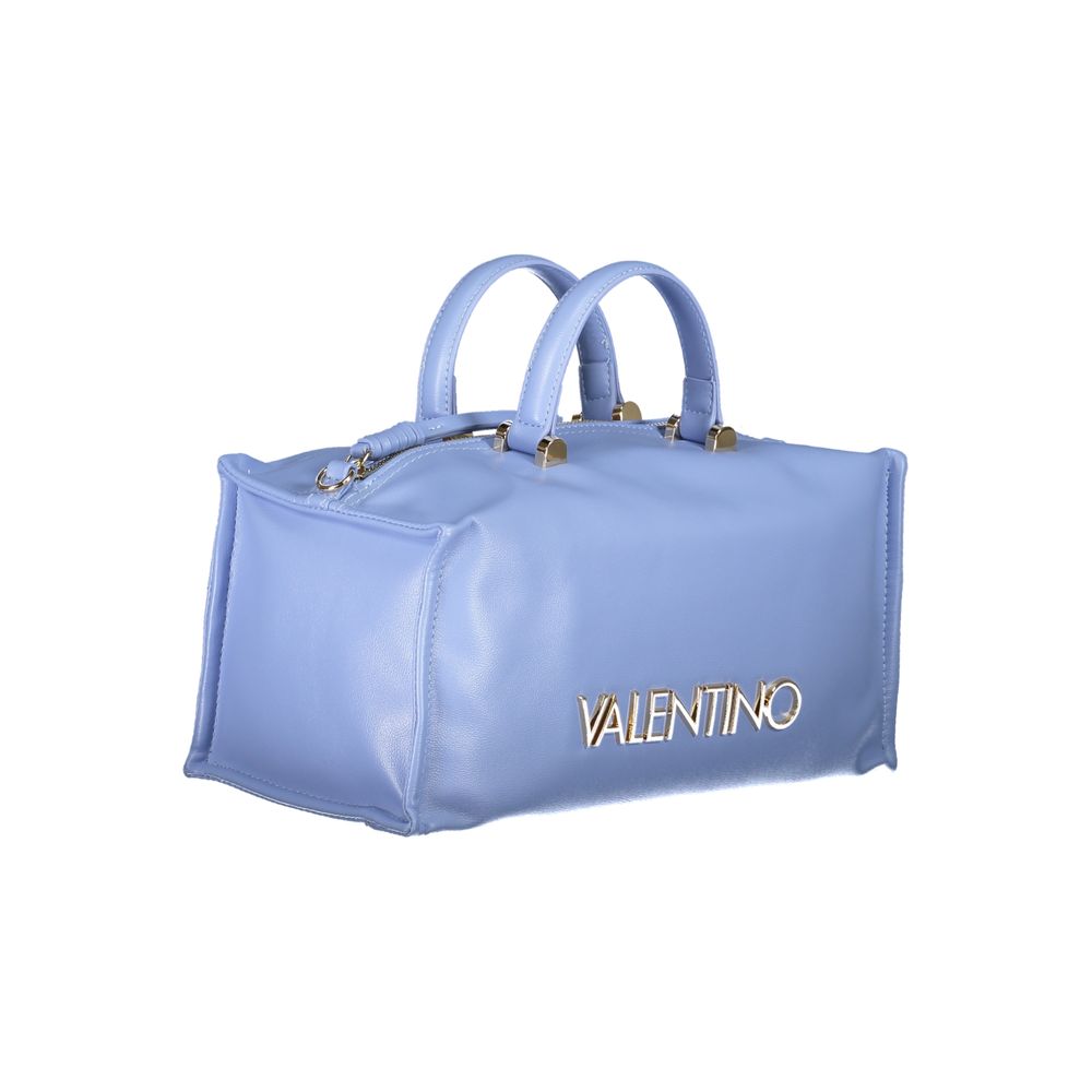 Mario Valentino Azzurro Polyurethane Women's Bag