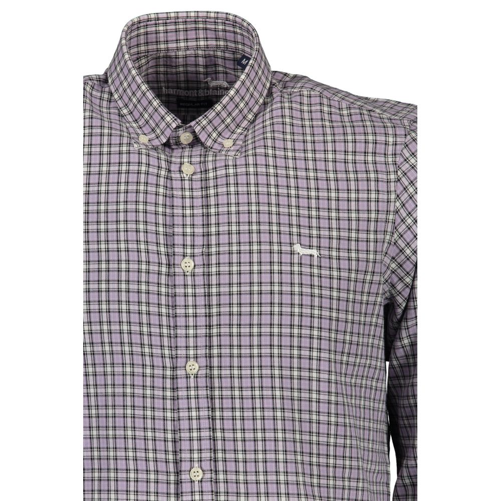 Harmont & Blaine Viola Cotton Men Shirt Harmont & Blaine