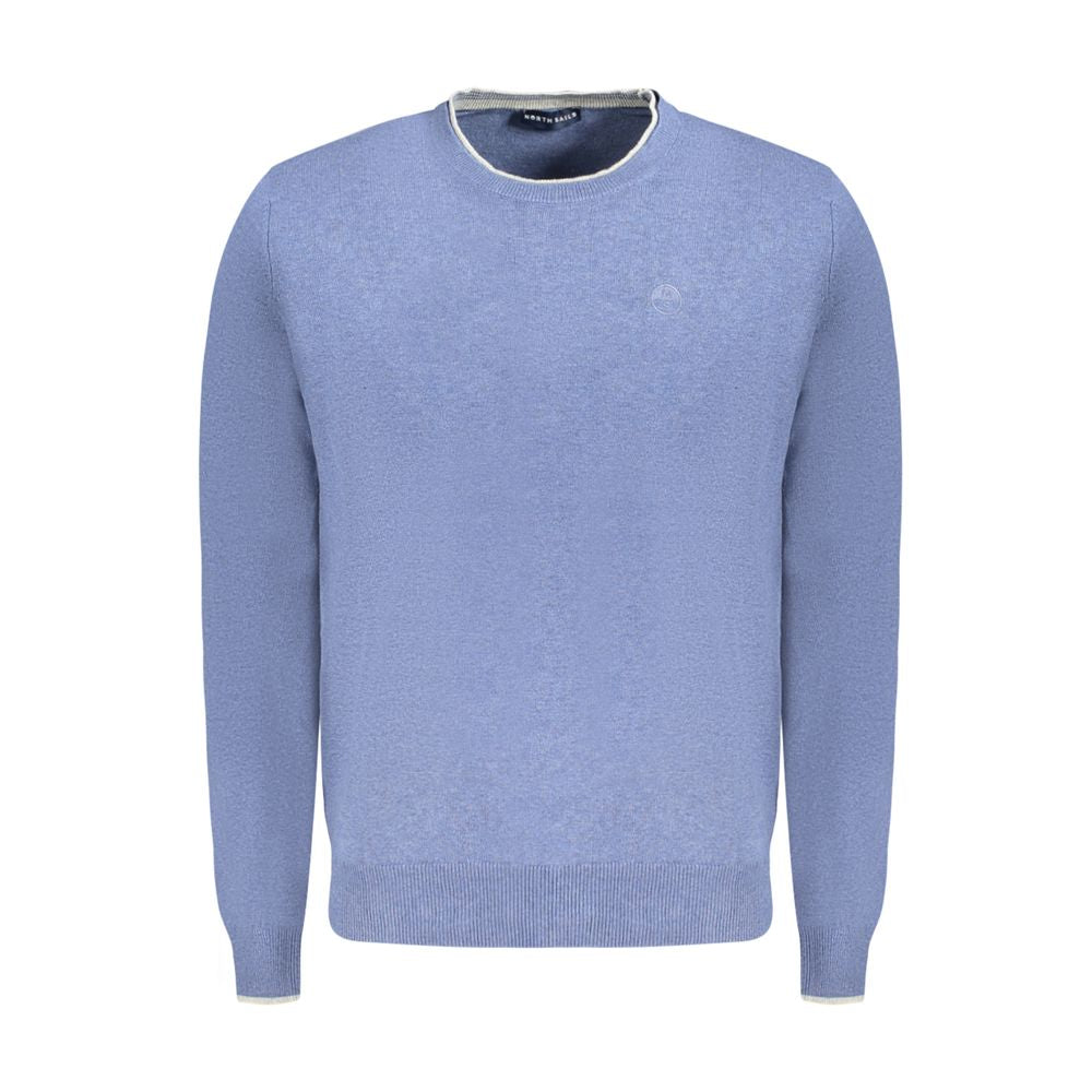 North Sails Blue Cotton Men's Sweater North Sails