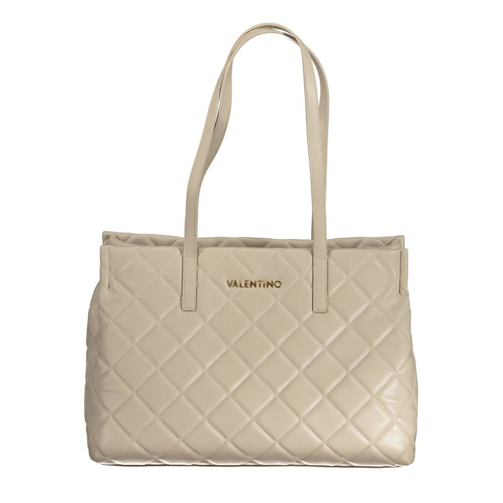 Mario Valentino Beige Polyurethane Womens Bag