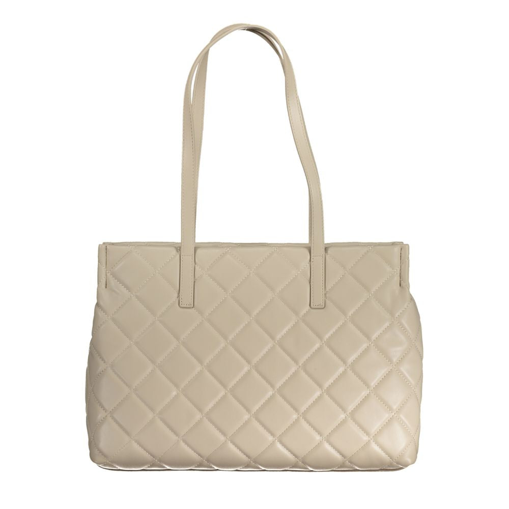 Mario Valentino Beige Polyurethane Womens Bag