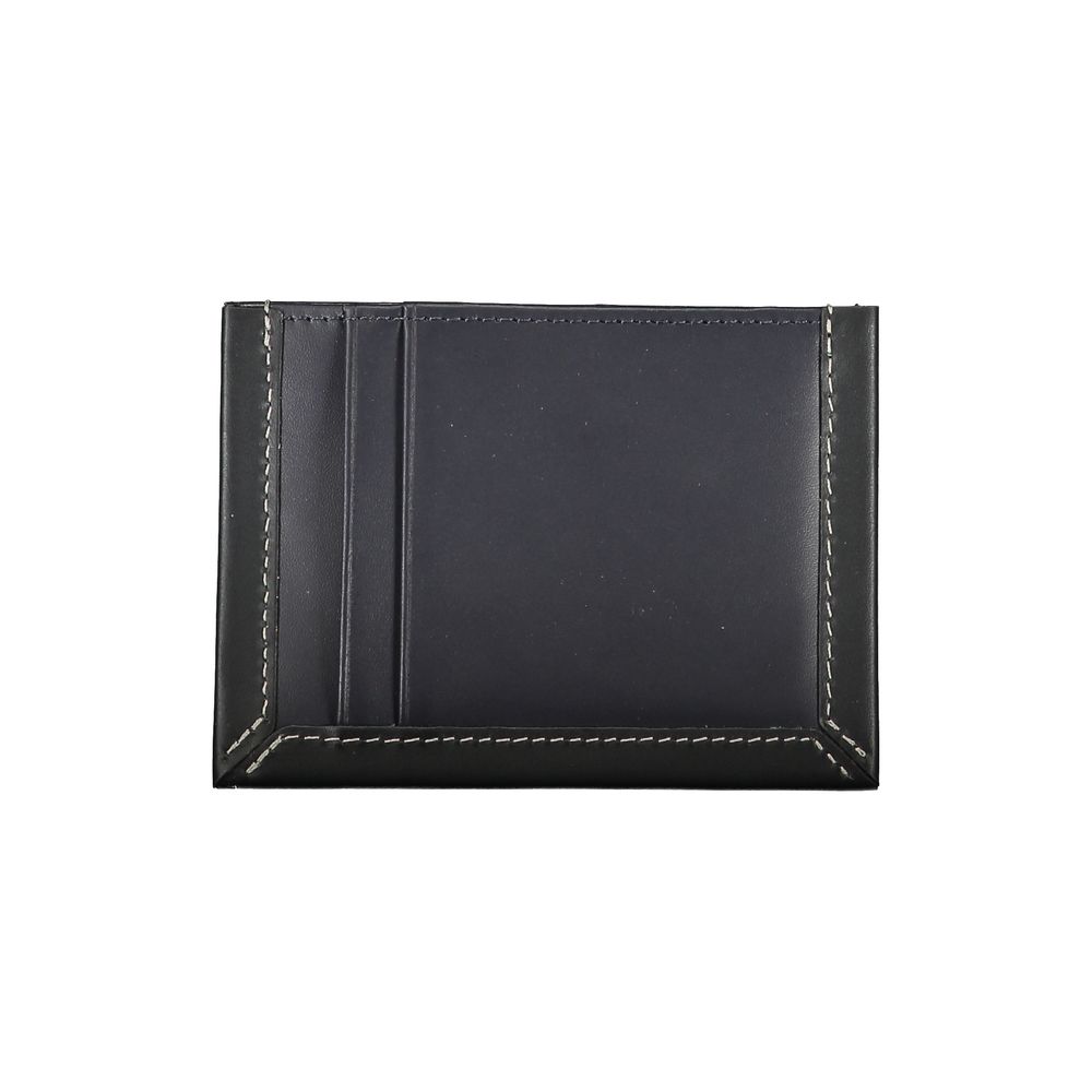 Tommy Hilfiger Blue Leather Men Wallet Tommy Hilfiger