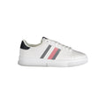Tommy Hilfiger White Polyurethane Men Sneaker Tommy Hilfiger